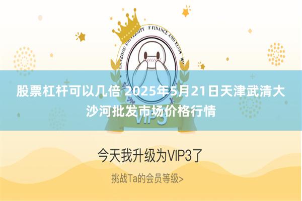 股票杠杆可以几倍 2025年5月21日天津武清大沙河批发市场价格行情