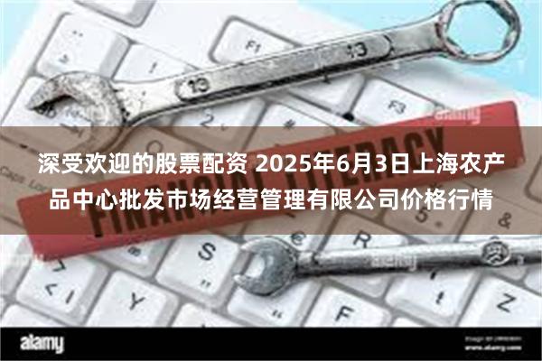 深受欢迎的股票配资 2025年6月3日上海农产品中心批发市场经营管理有限公司价格行情